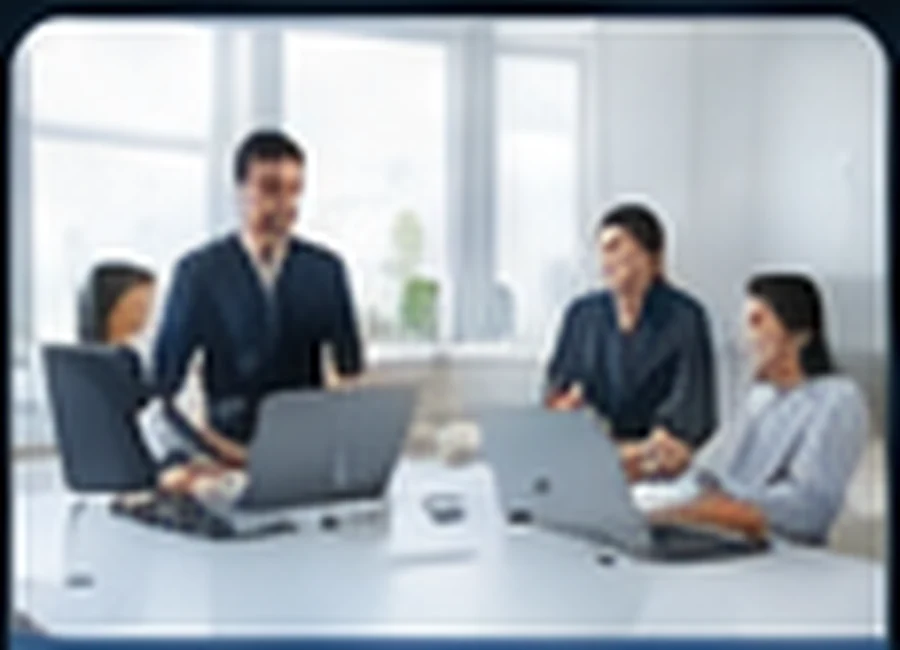 Demo-Karte einer Agentur-Website
